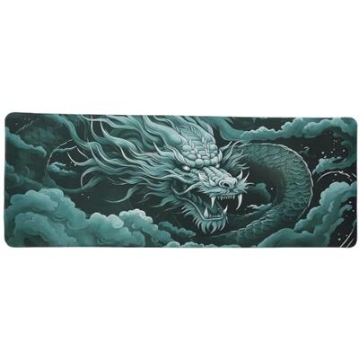 lachineuse Tapis DE Souris XXL Dragon Vert Mythes et Traditions 800 x 300 x 3 mm Déco Chinoise Antidérapant et Résistant à l'eau Déco Bureau Idée Cadeau Japon Asie - Publicité lachineuse Tapis DE Souris XXL Dragon Vert Mythes et Traditions 800 x 300 x 3 mm Déco Chinoise Antidérapant et Résistant à l'eau Déco Bureau Idée Cadeau Japon Asie - Publicité
