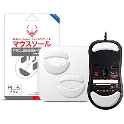 Hotline Games HOTLINEGAMES Lot de 2 patins de souris 3.0 Plus à bords arrondis et incurvés compatibles avec Zowie ZA13 / ZA13B (0,7 mm, patins de glissement lisses, PTFE blanc pur) - Publicité Hotline Games HOTLINEGAMES Lot de 2 patins de souris 3.0 Plus à bords arrondis et incurvés compatibles avec Zowie ZA13 / ZA13B (0,7 mm, patins de glissement lisses, PTFE blanc pur) - Publicité