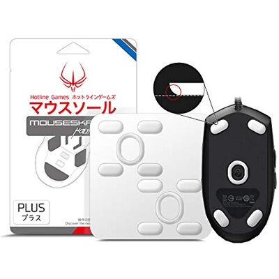 Hotline Games Lot de 2 paires de patins à souris 3.0 Plus à bords arrondis pour Logitech G102/G203/Gpro Hero (3e génération plus, 0,7 mm, patins glissants, blanc) Kit de mise à niveau professionnel - Publicité Hotline Games Lot de 2 paires de patins à souris 3.0 Plus à bords arrondis pour Logitech G102/G203/Gpro Hero (3e génération plus, 0,7 mm, patins glissants, blanc) Kit de mise à niveau professionnel - Publicité