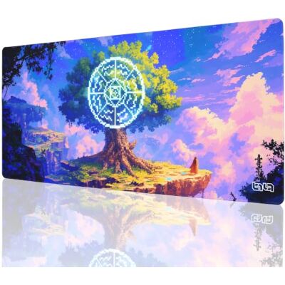 Tilt Grand Tapis de Souris Gamer XXL 90x40 cm Tapis de Bureau Gaming Anti-Dérapant Mouse Pad Imperméable pour PC et Accessoires Gaming Tapis de Clavier (Runic Tree) - Publicité Tilt Grand Tapis de Souris Gamer XXL 90x40 cm Tapis de Bureau Gaming Anti-Dérapant Mouse Pad Imperméable pour PC et Accessoires Gaming Tapis de Clavier (Runic Tree) - Publicité