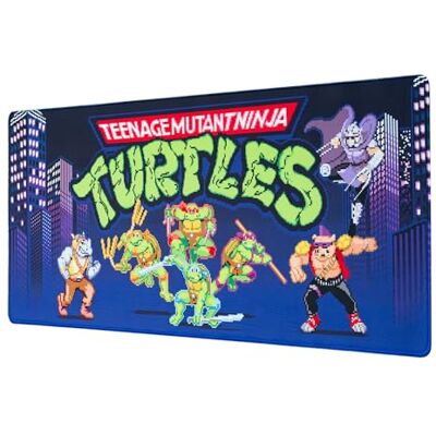 Grupo Erik Tapis de Souris XXL Tortues Ninja 80 x 35 cm Sous Main, Accessoires Gaming, Déco Bureau - Publicité Grupo Erik Tapis de Souris XXL Tortues Ninja 80 x 35 cm Sous Main, Accessoires Gaming, Déco Bureau - Publicité