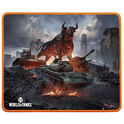 Tapis de Souris Konix : World of Tanks MP-11, Tissu, Vert, Marron, Gris, Thématique - Publicité Tapis de Souris Konix : World of Tanks MP-11, Tissu, Vert, Marron, Gris, Thématique - Publicité