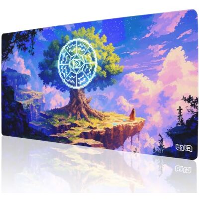 Tilt Grand Tapis de Souris Gamer XXL 100x50 cm Tapis de Bureau Gaming Anti-Dérapant Mouse Pad Imperméable pour PC et Accessoires Gaming Tapis de Clavier (Runic Tree) - Publicité Tilt Grand Tapis de Souris Gamer XXL 100x50 cm Tapis de Bureau Gaming Anti-Dérapant Mouse Pad Imperméable pour PC et Accessoires Gaming Tapis de Clavier (Runic Tree) - Publicité