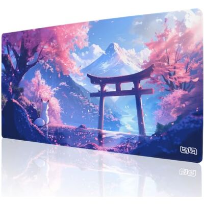 Tilt Grand Tapis de Souris Gamer XXL 100x50 cm Tapis de Bureau Gaming Anti-Dérapant Mouse Pad Imperméable pour PC et Accessoires Gaming Tapis de Clavier (Foxy Sanctuary) - Publicité Tilt Grand Tapis de Souris Gamer XXL 100x50 cm Tapis de Bureau Gaming Anti-Dérapant Mouse Pad Imperméable pour PC et Accessoires Gaming Tapis de Clavier (Foxy Sanctuary) - Publicité