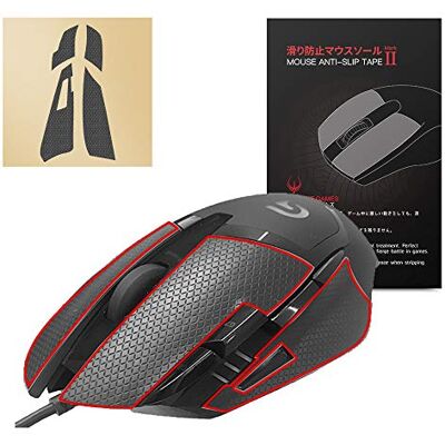 Hotline Games Bande antidérapante pour souris de jeu Logitech G402, résistante à la transpiration, durable, pré-découpée pour s'adapter, facile à appliquer, kit de mise à niveau professionnel - Publicité Hotline Games Bande antidérapante pour souris de jeu Logitech G402, résistante à la transpiration, durable, pré-découpée pour s'adapter, facile à appliquer, kit de mise à niveau professionnel - Publicité