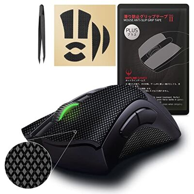 Hotline Games 2.0 Plus Bande antidérapante pour souris de jeu Razer Deathadder V2 Kit de mise à niveau professionnel résistant à la transpiration Facile à appliquer, ajustable - Publicité Hotline Games 2.0 Plus Bande antidérapante pour souris de jeu Razer Deathadder V2 Kit de mise à niveau professionnel résistant à la transpiration Facile à appliquer, ajustable - Publicité