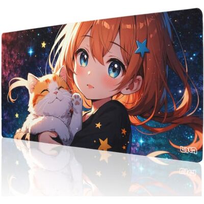 Tilt Grand Tapis de Souris Gamer XXL 100x50 cm Tapis de Bureau Gaming Anti-Dérapant Mouse Pad Imperméable pour PC et Accessoires Gaming Tapis de Clavier (Cat Cuddles) - Publicité Tilt Grand Tapis de Souris Gamer XXL 100x50 cm Tapis de Bureau Gaming Anti-Dérapant Mouse Pad Imperméable pour PC et Accessoires Gaming Tapis de Clavier (Cat Cuddles) - Publicité