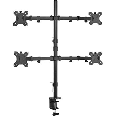VIVO STAND-V004 supports d'écrans plats pour bureau (68,6 cm (27"), Réglage de la hauteur, Noir) - Publicité VIVO STAND-V004 supports d'écrans plats pour bureau (68,6 cm (27"), Réglage de la hauteur, Noir) - Publicité
