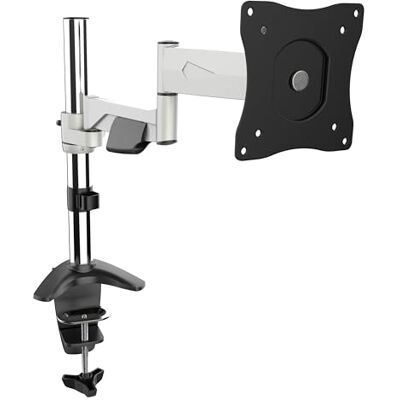 RICOO TS5211 Support Écran PC TV 13 17 19 22 24 27 28 32 34 Pouces VESA 75x75 100x100 Orientable Inclinable Rotatif Universel Fixation Bureau Pince de Table - Publicité RICOO TS5211 Support Écran PC TV 13 17 19 22 24 27 28 32 34 Pouces VESA 75x75 100x100 Orientable Inclinable Rotatif Universel Fixation Bureau Pince de Table - Publicité