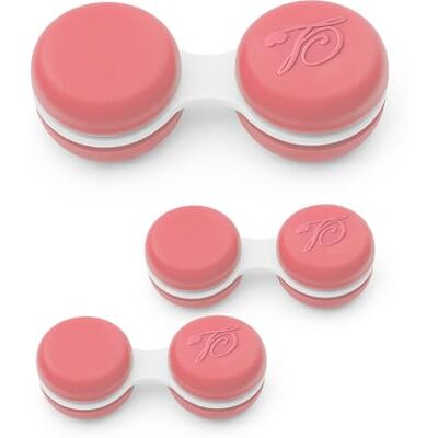 SPORTS WORLD VISION 3PC Étui à lentilles Contact Macaron Rose Étui à lentilles Compact Portable et étanche Boîte de Solution pour lentilles de Contact Durable et Pratique avec même Couleur - Publicité SPORTS WORLD VISION 3PC Étui à lentilles Contact Macaron Rose Étui à lentilles Compact Portable et étanche Boîte de Solution pour lentilles de Contact Durable et Pratique avec même Couleur - Publicité
