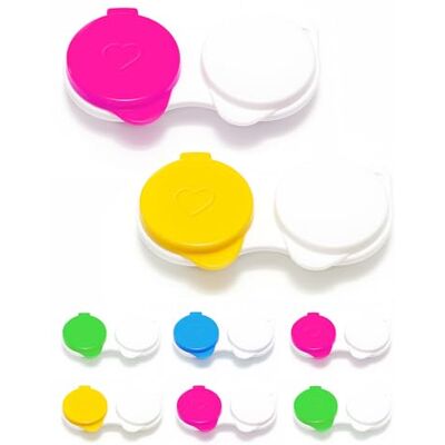 SPORTS WORLD VISION 8PC Étuis à lentilles de Contact Plats à Rabat Boîte de Rangement Portable pour lentilles de Contact Supports de Solution pour lentilles Contact durables in Couleurs variées - Publicité SPORTS WORLD VISION 8PC Étuis à lentilles de Contact Plats à Rabat Boîte de Rangement Portable pour lentilles de Contact Supports de Solution pour lentilles Contact durables in Couleurs variées - Publicité