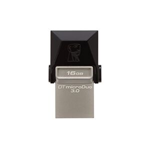Kingston DTDUO3/16GB DataTraveler MicroDuo Clé USB 16 Go Noir - Publicité