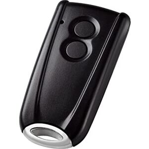 Berner Torantriebe Berner 437681 Mini émetteur portatif RSC2 (2 boutons, fréquence 433 MHz, télécommande pour porte de garage, avec anneau chromé, noir) - Publicité Berner Torantriebe Berner 437681 Mini émetteur portatif RSC2 (2 boutons, fréquence 433 MHz, télécommande pour porte de garage, avec anneau chromé, noir) - Publicité
