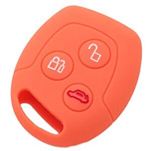 BROVACS Housse de Protection en Silicone pour étui de Protection, Veste de Peau Compatible avec Ford 3 Boutons télécommande Porte-clés CV9702 Orange - Publicité BROVACS Housse de Protection en Silicone pour étui de Protection, Veste de Peau Compatible avec Ford 3 Boutons télécommande Porte-clés CV9702 Orange - Publicité