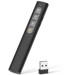 VOVIGGOL Telecommande Ordinateur Powerpoint avec Volume de Lien Hypertexte, 2.4GHz USB Télécommande Powerpoint Pointeur Sans Fil Presentation Cliqueur Zapette Powerpoint pour Ordinateur PC Portable - Publicité VOVIGGOL Telecommande Ordinateur Powerpoint avec Volume de Lien Hypertexte, 2.4GHz USB Télécommande Powerpoint Pointeur Sans Fil Presentation Cliqueur Zapette Powerpoint pour Ordinateur PC Portable - Publicité