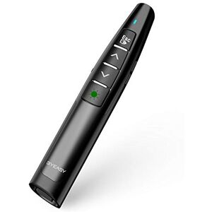 BYEASY Pointeur Laser sans Fil Plug and Play pour PowerPoint, Google Slides, Keynote, Prezi Télécommande intuitive pour Diapositives PowerPoint, Google Slides, Keynote, Prezi (portée de 30 m) - Publicité BYEASY Pointeur Laser sans Fil Plug and Play pour PowerPoint, Google Slides, Keynote, Prezi Télécommande intuitive pour Diapositives PowerPoint, Google Slides, Keynote, Prezi (portée de 30 m) - Publicité