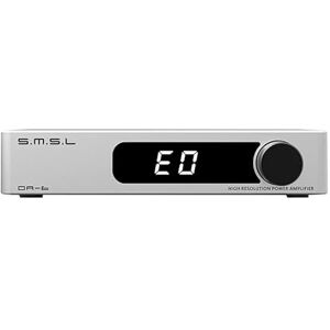 S.M.S.L DA-6 Mini amplificateur de puissance haute résolution DA6 70 W x 2 avec télécommande (argent) - Publicité S.M.S.L DA-6 Mini amplificateur de puissance haute résolution DA6 70 W x 2 avec télécommande (argent) - Publicité