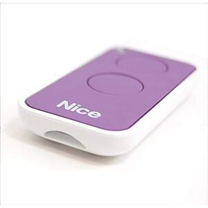 NICE Era-Inti Télécommande pour Portail Originale 2 Touches 433,92 MHz à Code aléatoire pour remplacer Les télécommandes Very VR One, ON1, ON2 Ainsi Que Flor, FLO2R-S et FLO1R-S - Publicité NICE Era-Inti Télécommande pour Portail Originale 2 Touches 433,92 MHz à Code aléatoire pour remplacer Les télécommandes Very VR One, ON1, ON2 Ainsi Que Flor, FLO2R-S et FLO1R-S - Publicité