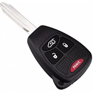 KSHSAA 4 Boutons télécommande Voiture clé Coque Housse Fob Remplacement Accessoire pour Chrysler Sebring 300C - Publicité KSHSAA 4 Boutons télécommande Voiture clé Coque Housse Fob Remplacement Accessoire pour Chrysler Sebring 300C - Publicité