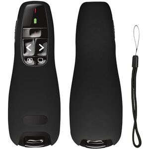 kwmobile Étui compatible avec Logitech R 400 coque Coque télécommande de présentation sans fil pour diapositives noir - Publicité kwmobile Étui compatible avec Logitech R 400 coque Coque télécommande de présentation sans fil pour diapositives noir - Publicité