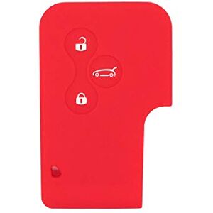 BROVACS Coque de protection en silicone compatible avec Renault CV2351 à 3 boutons pour carte intelligente et télécommande Rouge - Publicité BROVACS Coque de protection en silicone compatible avec Renault CV2351 à 3 boutons pour carte intelligente et télécommande Rouge - Publicité