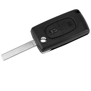 Shanrya Coque de clé ABS 2 Boutons résistant à l'usure étanche pour télécommande C3 2006-2009 - Publicité Shanrya Coque de clé ABS 2 Boutons résistant à l'usure étanche pour télécommande C3 2006-2009 - Publicité