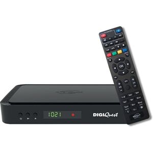 DIGIQUEST Décodeur tivùsat Combo 4K Q99 Satellite + Terrestre HbbTV interactif HEVC Main 10 Enregistrement activable Télécommande 2 en 1 Smartcard Incluse Système Merlin prêt - Publicité DIGIQUEST Décodeur tivùsat Combo 4K Q99 Satellite + Terrestre HbbTV interactif HEVC Main 10 Enregistrement activable Télécommande 2 en 1 Smartcard Incluse Système Merlin prêt - Publicité