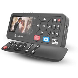 ClonerAlliance ViewLite AV Convertisseur vidéo et audio MP4/MP3 portable analogique vers numérique avec télécommande Capture CVBS/S-Video/RCA/Composite. VHS/Set-top TV Box/Retro Gaming/Enregistreur - Publicité ClonerAlliance ViewLite AV Convertisseur vidéo et audio MP4/MP3 portable analogique vers numérique avec télécommande Capture CVBS/S-Video/RCA/Composite. VHS/Set-top TV Box/Retro Gaming/Enregistreur - Publicité