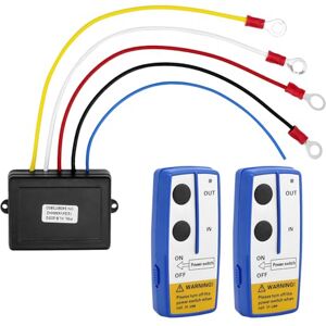 QWORK ® Télécommande pour treuil, télécommande radio pour treuil électrique, portée 30-70 m, 12V, piles non incluses - Publicité QWORK ® Télécommande pour treuil, télécommande radio pour treuil électrique, portée 30-70 m, 12V, piles non incluses - Publicité