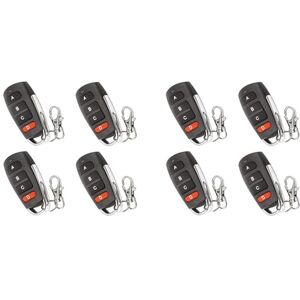 Rdjumpdjo 8 PièCes Duplicateur Universel TéLéCommande de Porte de Garage, TéLéCommande pour Portail, Porte-CléS de TéLéCommande, Porte de Garage de Remplacement - Publicité Rdjumpdjo 8 PièCes Duplicateur Universel TéLéCommande de Porte de Garage, TéLéCommande pour Portail, Porte-CléS de TéLéCommande, Porte de Garage de Remplacement - Publicité