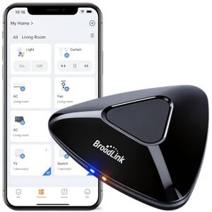 broadlink RM MAX Hub Domotique, Télécommande Universelle Wi-Fi & BLE pour Appareils IR/RF, Compatible Alexa & Google Home, Installation Facile, Hub RF pour TV, Climatisation, Stores (Carrée) - Publicité broadlink RM MAX Hub Domotique, Télécommande Universelle Wi-Fi & BLE pour Appareils IR/RF, Compatible Alexa & Google Home, Installation Facile, Hub RF pour TV, Climatisation, Stores (Carrée) - Publicité
