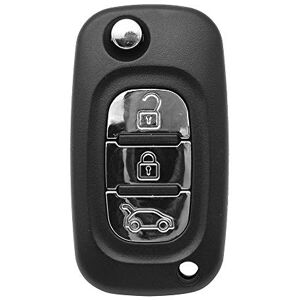 kuyuansu pour Fluence Megane Clio Kangoo Master Modus, étui de Remplacement 3 Boutons avec Lame Non coupée pour télécommande de Voiture. Publicité kuyuansu pour Fluence Megane Clio Kangoo Master Modus, étui de Remplacement 3 Boutons avec Lame Non coupée pour télécommande de Voiture. Publicité