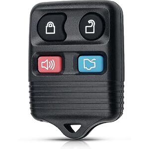 Boîtier de télécommande de Coque de clé de Voiture, 3/4 Boutons d'entrée sans clé pour Ford Escape Exursion Explorer Mercury (Coquille de Touches à 4 Boutons) - Publicité Boîtier de télécommande de Coque de clé de Voiture, 3/4 Boutons d'entrée sans clé pour Ford Escape Exursion Explorer Mercury (Coquille de Touches à 4 Boutons) - Publicité