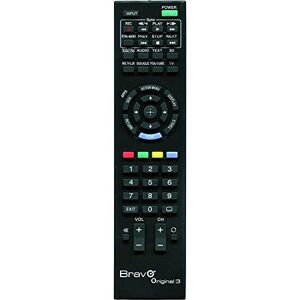 Bravo TC-Original-3 Télécommande pré-programmée pour TV Sony Noire - Publicité
