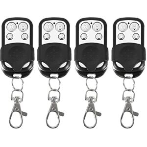 Akozon Télécommandes Universelles, 4 pièces universel en plastique clonage sans fil télécommande télécommande porte-clés de voiture clé de remplacement pour porte de garage de voiture 433hz - Publicité Akozon Télécommandes Universelles, 4 pièces universel en plastique clonage sans fil télécommande télécommande porte-clés de voiture clé de remplacement pour porte de garage de voiture 433hz - Publicité