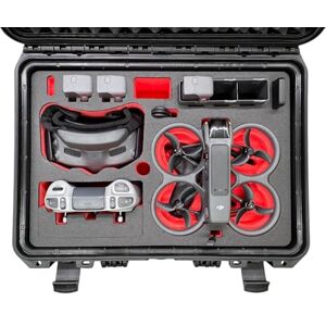 MC-CASES® Mallette pour DJI Avata 2 Fly More Combo – Imperméable, résistante aux chocs, pour DJI Goggles 3, RC Motion 3 & DJI FPV Télécommande 3 accessoires, fabriquée en Allemagne, Noir , Mallette - Publicité MC-CASES® Mallette pour DJI Avata 2 Fly More Combo – Imperméable, résistante aux chocs, pour DJI Goggles 3, RC Motion 3 & DJI FPV Télécommande 3 accessoires, fabriquée en Allemagne, Noir , Mallette - Publicité