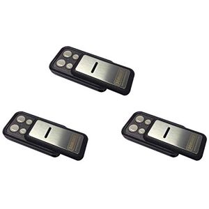 SOMMER Lot de 3 émetteurs manuels Slider+ Slider S10305 TX40-868-4 Télécommande pour porte de garage 868,8 MHz 868,95 MHz Base+ Pro+ - Publicité SOMMER Lot de 3 émetteurs manuels Slider+ Slider S10305 TX40-868-4 Télécommande pour porte de garage 868,8 MHz 868,95 MHz Base+ Pro+ - Publicité