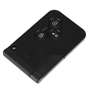 Entatial Couverture de carte de clé intelligente, coque de clé de télécommande à 3 boutons ABS pour remplacement de voitures pour Clio Megane 2 3 Koleos - Publicité Entatial Couverture de carte de clé intelligente, coque de clé de télécommande à 3 boutons ABS pour remplacement de voitures pour Clio Megane 2 3 Koleos - Publicité