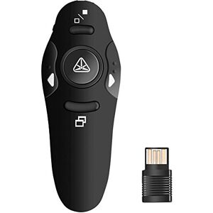 Lembeauty PowerPoint PPT Télécommande sans fil USB 2,4 GHz avec pointeur rouge pour enseignant, professeur - Publicité Lembeauty PowerPoint PPT Télécommande sans fil USB 2,4 GHz avec pointeur rouge pour enseignant, professeur - Publicité