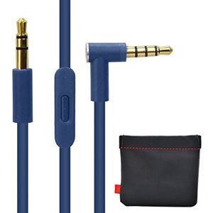 baolongking Remplacement de câble/Fil pour Beats câble audio + Télécommande/Micro pour Beats by Dr. Dre Casque Solohd/Studio/Pro/Detox/sans fil (Blau) - Publicité baolongking Remplacement de câble/Fil pour Beats câble audio + Télécommande/Micro pour Beats by Dr. Dre Casque Solohd/Studio/Pro/Detox/sans fil (Blau) - Publicité