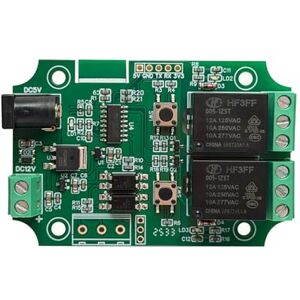 DSD TECH Module relais Bluetooth 2 canaux pour télécommande Interrupteur compatible avec iPhone et Android 4.3 - Publicité DSD TECH Module relais Bluetooth 2 canaux pour télécommande Interrupteur compatible avec iPhone et Android 4.3 - Publicité