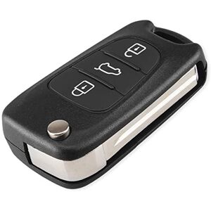 Kelay 3 Boutons de Remplacement de Cas de clé Fob Compatible pour Hyundai i20 i30 i35 ix20 ix35 Pliant télécommande Accessoires de clé de Voiture (1 Pcs) - Publicité Kelay 3 Boutons de Remplacement de Cas de clé Fob Compatible pour Hyundai i20 i30 i35 ix20 ix35 Pliant télécommande Accessoires de clé de Voiture (1 Pcs) - Publicité