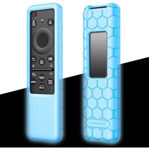 FINTIE Coque Compatible avec Télécommande Samsung Smart TV BN59-01432A/BN59-01432J/BN59-01432B/BN59-01432D/BN59-01436A/BN59-01436B, Etui en Silicone Anti-dérapannt et Léger, Bleu Ciel - Publicité FINTIE Coque Compatible avec Télécommande Samsung Smart TV BN59-01432A/BN59-01432J/BN59-01432B/BN59-01432D/BN59-01436A/BN59-01436B, Etui en Silicone Anti-dérapannt et Léger, Bleu Ciel - Publicité