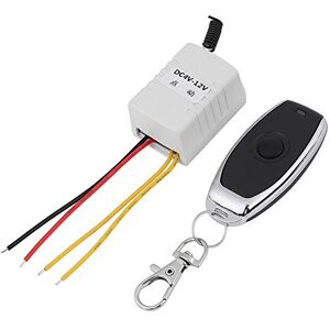 Walfront Relais RF Sans Fil Télécommande Récepteur DC4-12V 1 Canal 433 Mhz RF Relais Télécommande Sans Fil pour pour L'utilisation À La Maison Ordinateur Hôte - Publicité Walfront Relais RF Sans Fil Télécommande Récepteur DC4-12V 1 Canal 433 Mhz RF Relais Télécommande Sans Fil pour pour L'utilisation À La Maison Ordinateur Hôte - Publicité
