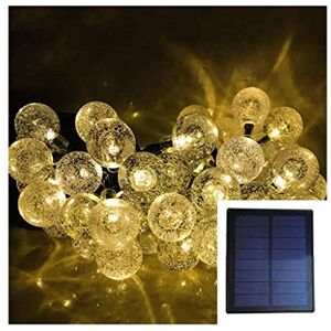 XCJ 39 À 72 Pi Lumines de Cordes Solaires Sphériques Avec Télécommande Contrôle Et Coloré Imperméable À L'Extérieur 8 Types de Lumières Peuvent Être Ajustées Pour Le Jardin de Noël/22M-Jaune - Publicité XCJ 39 À 72 Pi Lumines de Cordes Solaires Sphériques Avec Télécommande Contrôle Et Coloré Imperméable À L'Extérieur 8 Types de Lumières Peuvent Être Ajustées Pour Le Jardin de Noël/22M-Jaune - Publicité