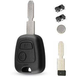 LAKAMODO Coque Plip Clé Télécommande pour Peugeot 406/406 BREAK/406 COUPE/607/806 sans Vis +2 Switchs Bouton +Pile (1-406 sans Vis) - Publicité LAKAMODO Coque Plip Clé Télécommande pour Peugeot 406/406 BREAK/406 COUPE/607/806 sans Vis +2 Switchs Bouton +Pile (1-406 sans Vis) - Publicité