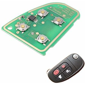 C-FUNN Flip Télécommande Carte À Clé 433 MHz 4 Bouton pour Jaguar X Type Xj XJR - Publicité C-FUNN Flip Télécommande Carte À Clé 433 MHz 4 Bouton pour Jaguar X Type Xj XJR - Publicité