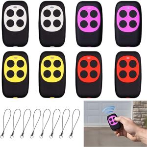 AOUZOVLI 8 Pièce Telecommande Portail Universelle 433.92 Mhz Télécommande Portail Universelle Telecommande Porte Garage Télécommande de Portail, Pour Porte de Garage Avec 8 Porte-clés - Publicité AOUZOVLI 8 Pièce Telecommande Portail Universelle 433.92 Mhz Télécommande Portail Universelle Telecommande Porte Garage Télécommande de Portail, Pour Porte de Garage Avec 8 Porte-clés - Publicité