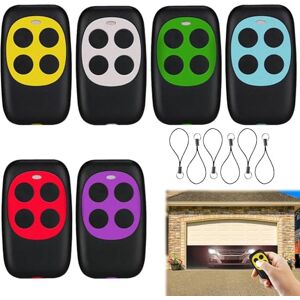 AOUZOVLI 6 Pcs Telecommande Portail Universelle Télécommande Portail Universelle Compatible avec Les Interrupteurs D'Éclairage Et Les Interrupteurs de Portes à Enroulement con 6 Cordes de Suspension - Publicité AOUZOVLI 6 Pcs Telecommande Portail Universelle Télécommande Portail Universelle Compatible avec Les Interrupteurs D'Éclairage Et Les Interrupteurs de Portes à Enroulement con 6 Cordes de Suspension - Publicité