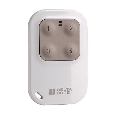 Delta Dore Télécommande porte-clés Tyxia 1410 pour commande de 4 voies d'automatimes 6351389 - Publicité Delta Dore Télécommande porte-clés Tyxia 1410 pour commande de 4 voies d'automatimes 6351389 - Publicité